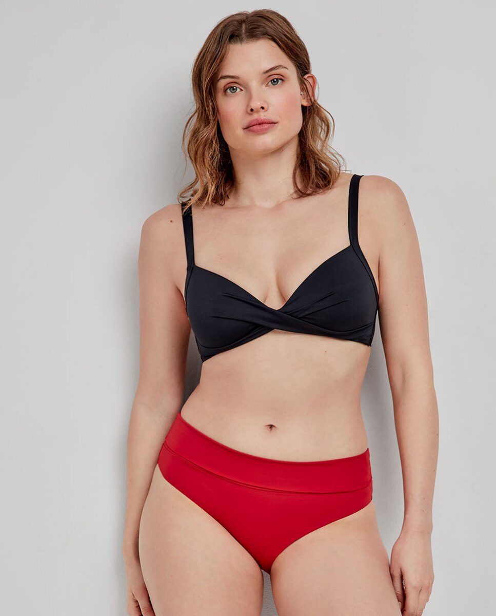 Cueca Biquíni Multiposições Vermelho-2