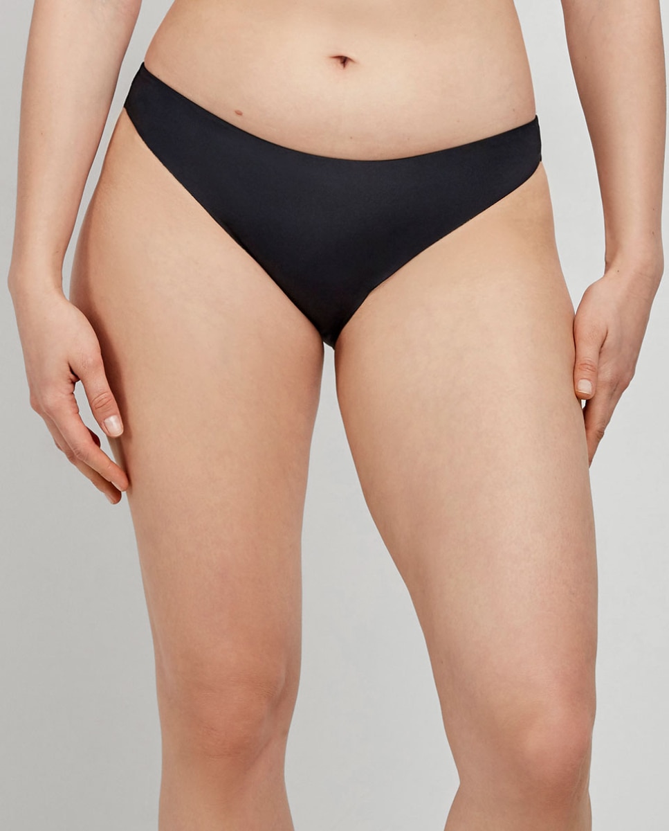 Cueca de Biquíni Clássica Preto-1