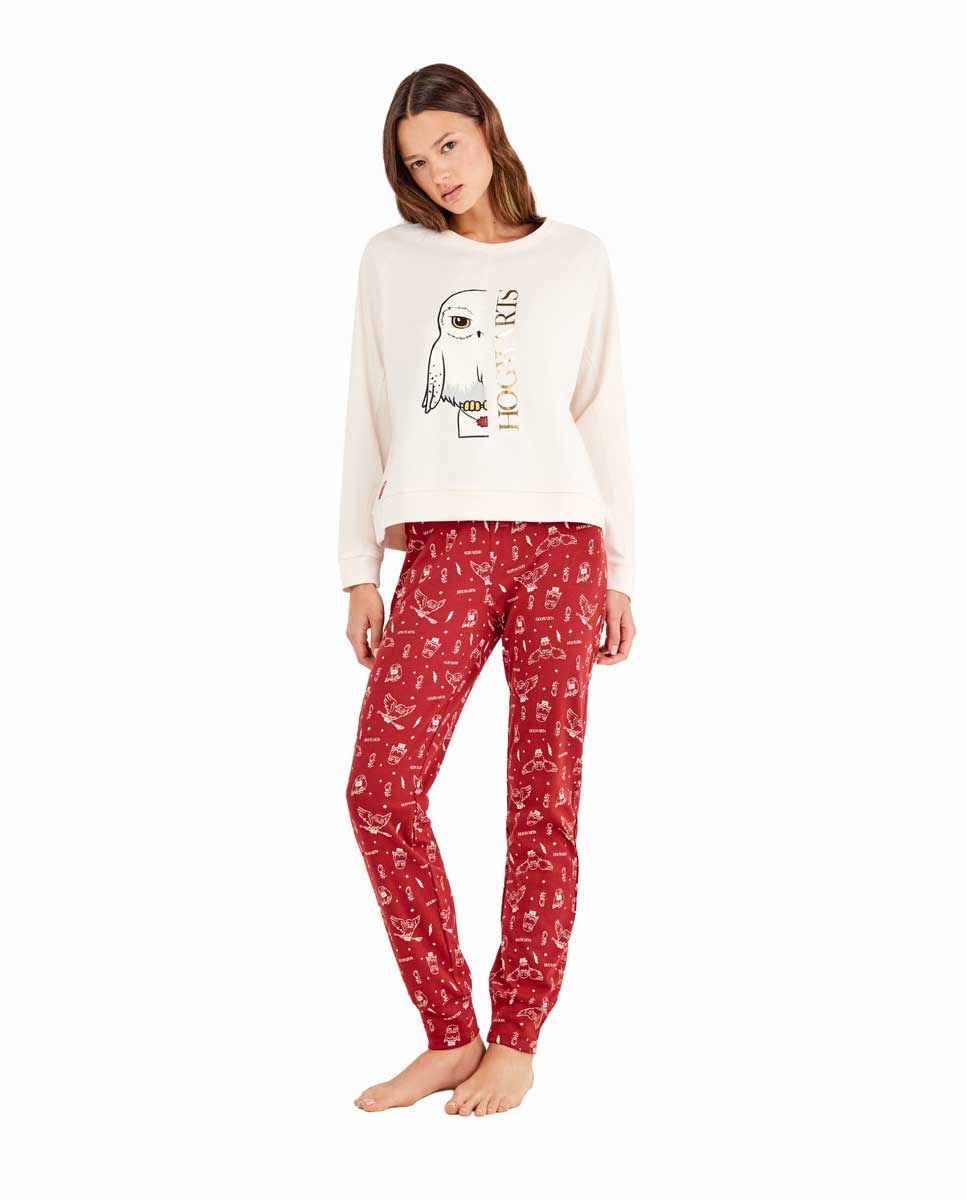 Pijama de Harry Potter Rosa-claro-1