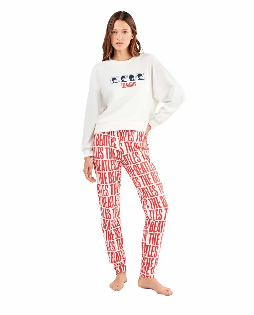 Pijama The Beatles Branco-marfim-1