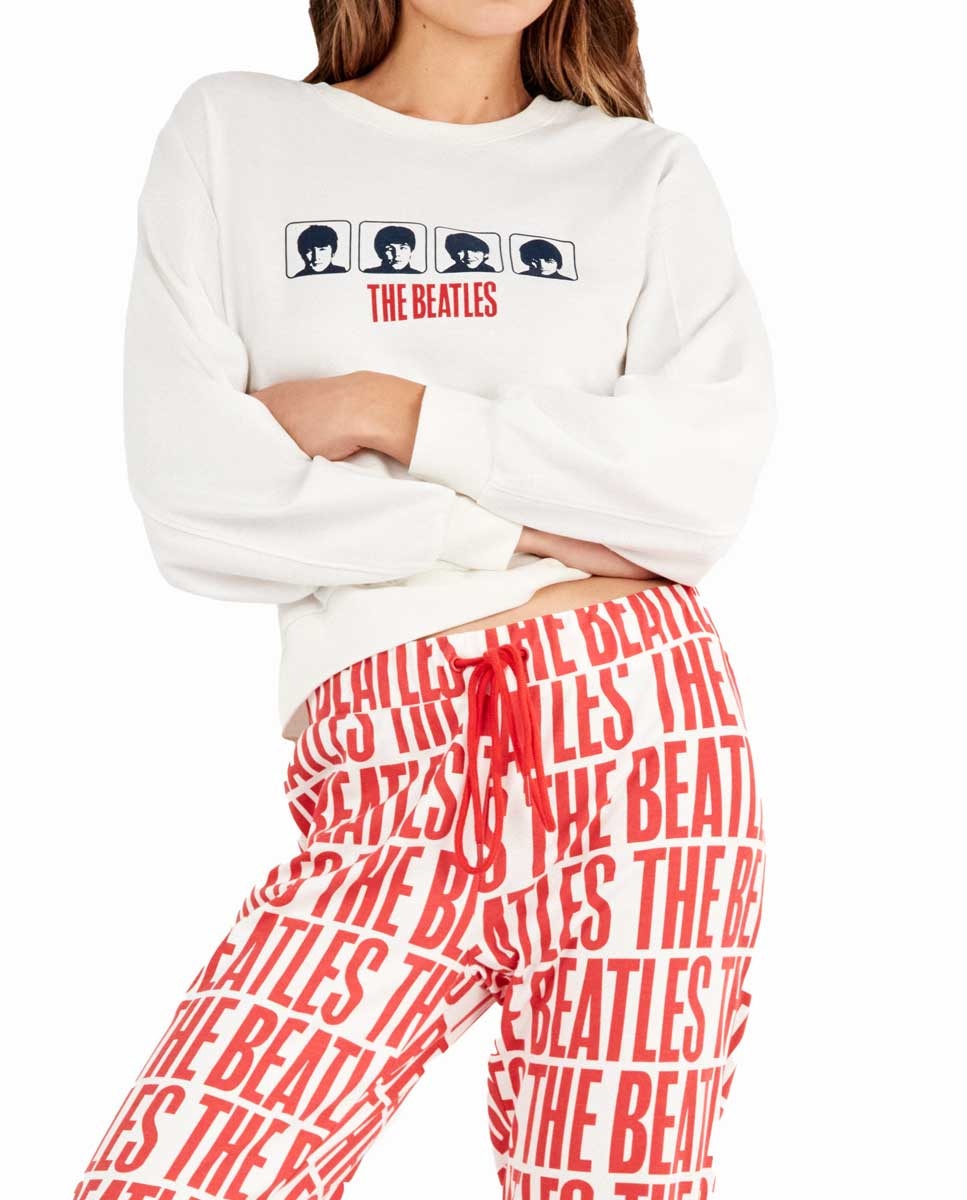 Pijama The Beatles Branco-marfim-3