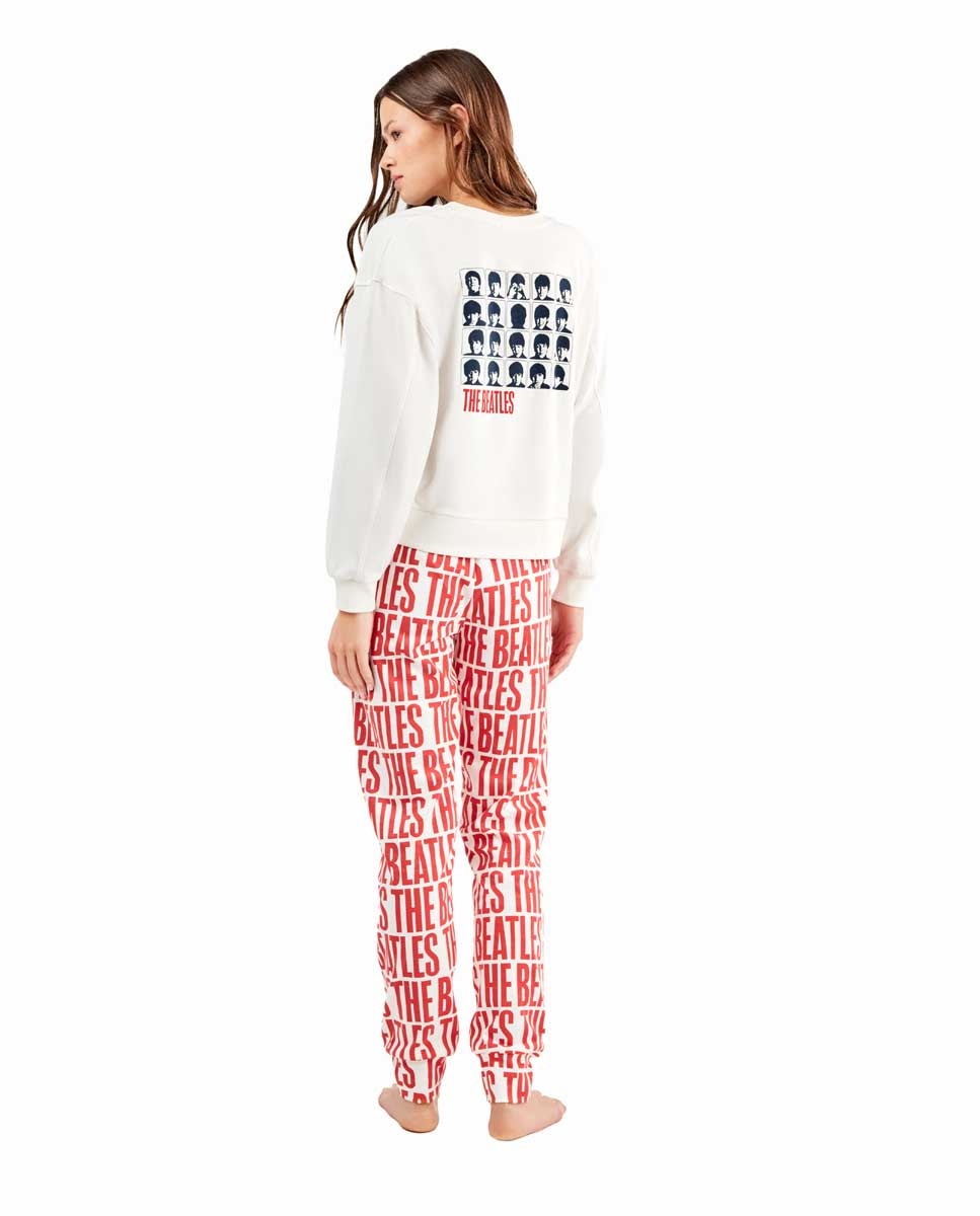 Pijama The Beatles Branco-marfim-4