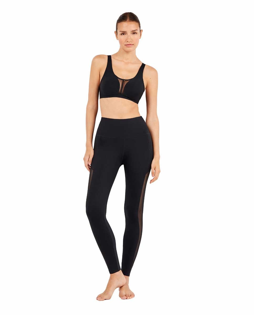 Leggings Compridos High Rise Preto-2