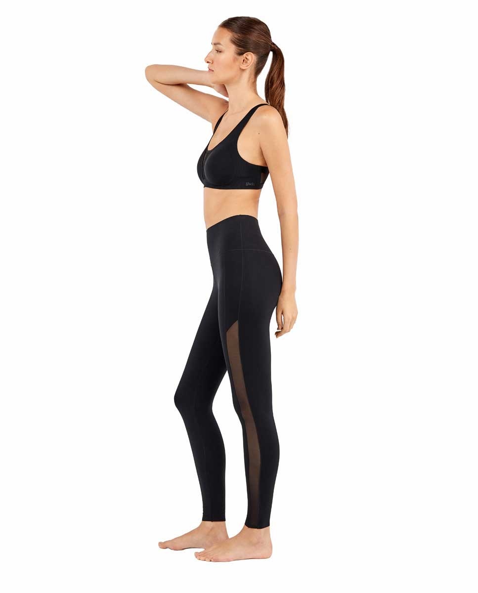 Leggings Compridos High Rise Preto-3