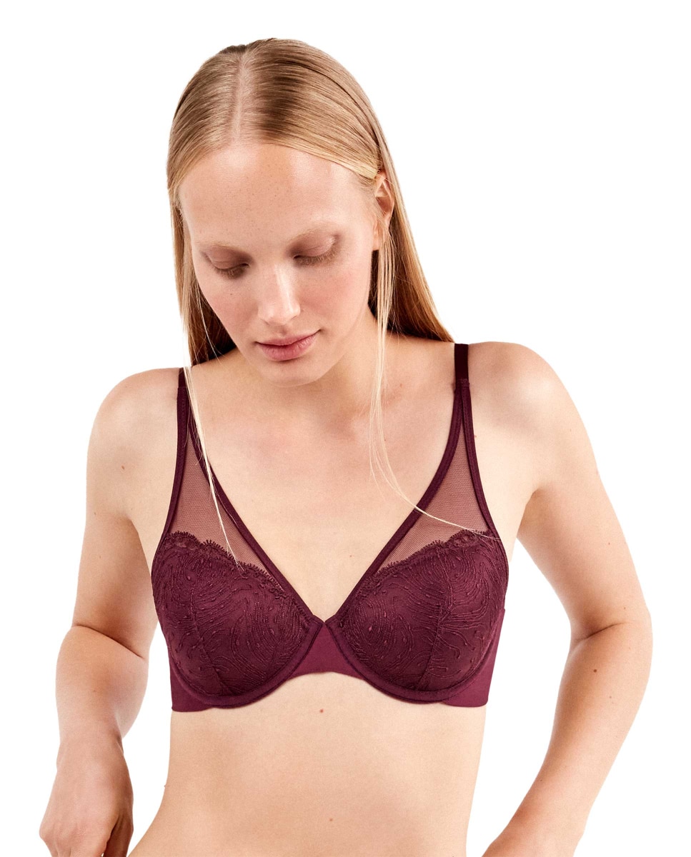 Imagem 0 de Soutien Bralette Capacidade com Renda Bordada