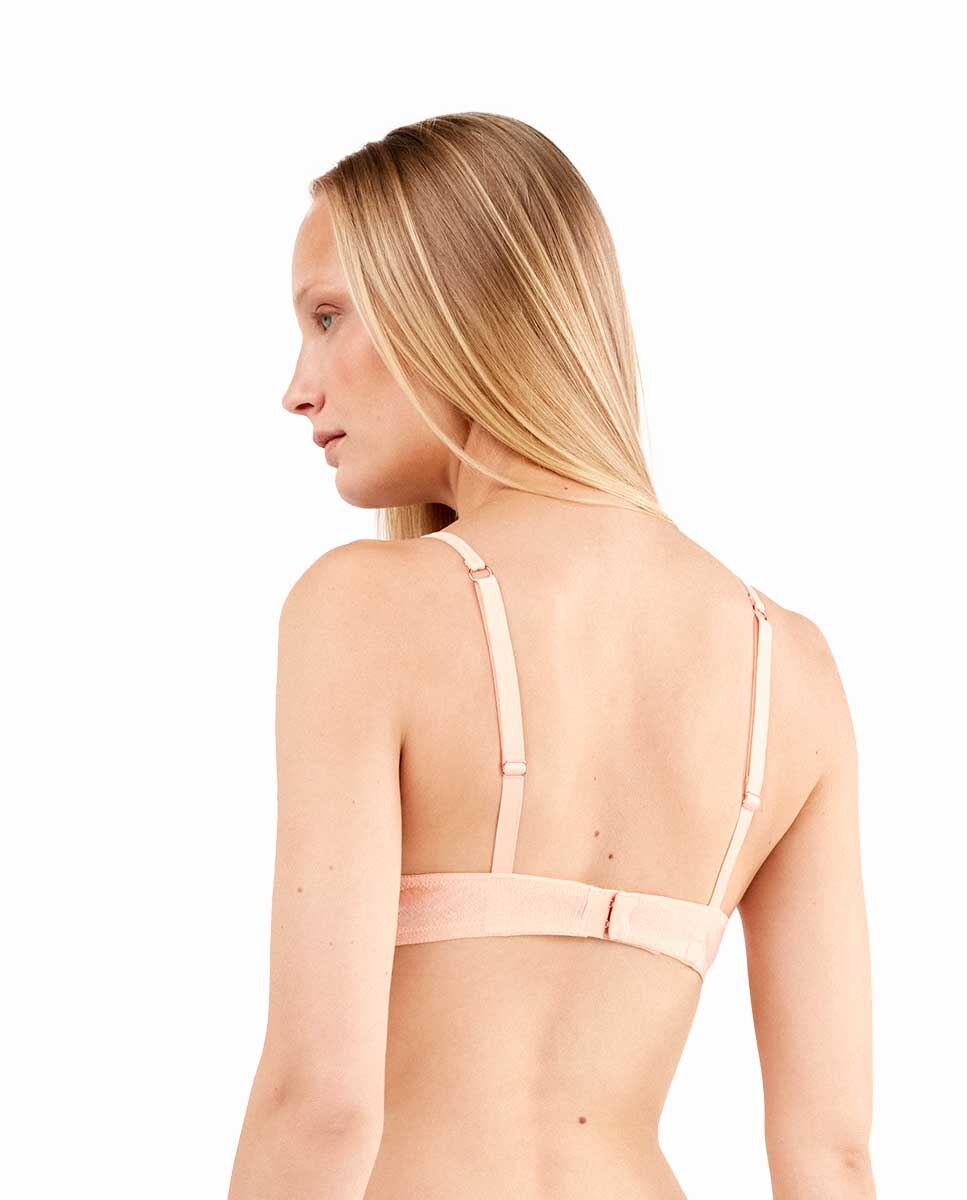 Soutien Push Up sem Aro Rosa-claro-3