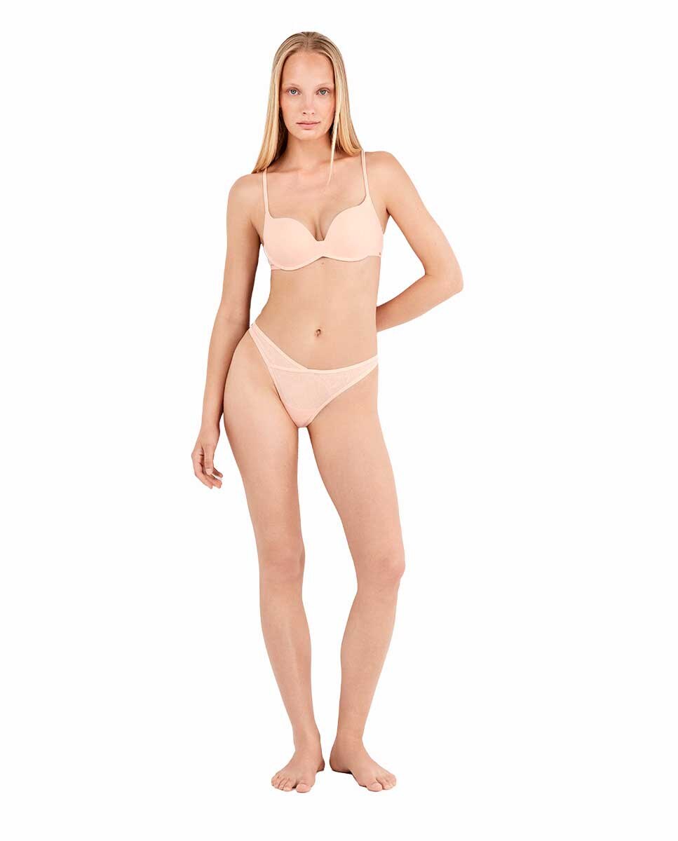 Soutien Push Up sem Aro Rosa-claro-4
