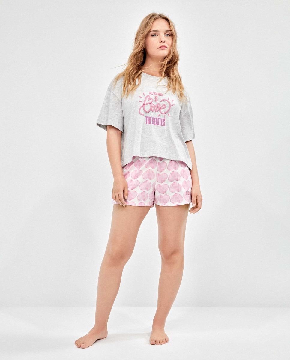 Imagem 0 de Pijama Curto The Beatles