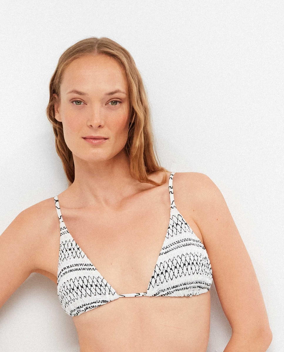 Imagem 0 de Top de Biquíni Triangular sem Aro e Foam Amovível