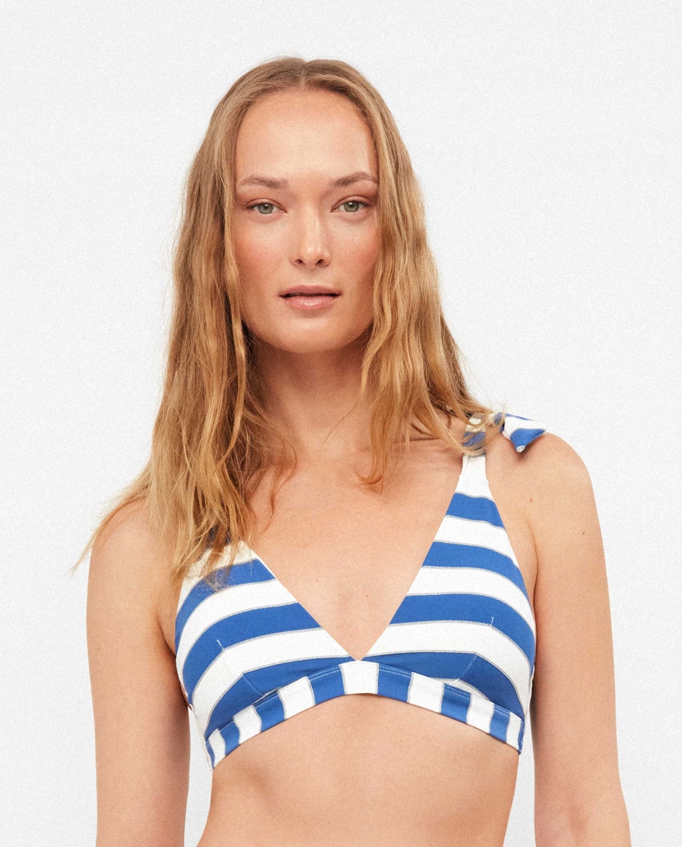 Imagem 0 de Top Biquíni Triangular sem Aro e com Foam Amovível