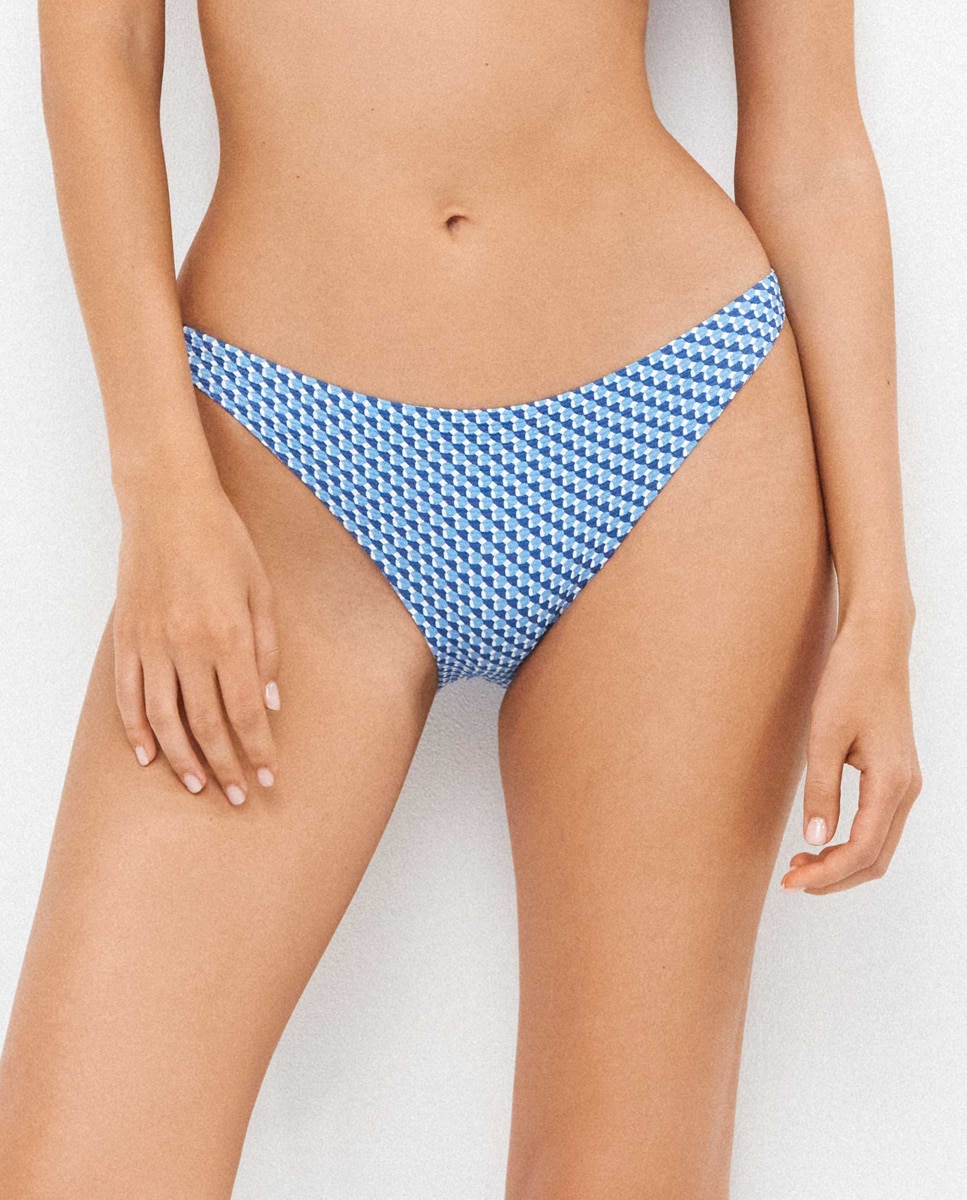Imagem 0 de Cueca Biquíni em Tecido Estampado Piqué