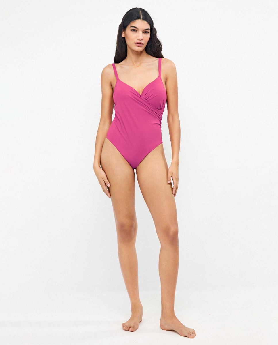 Imagem 0 de Fato de Banho Efeito Control e Plus Size com Aro e Foam