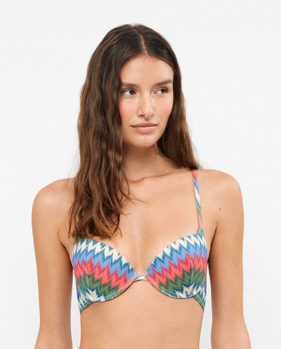 Imagem 0 de Top Biquíni Push Up com Aro