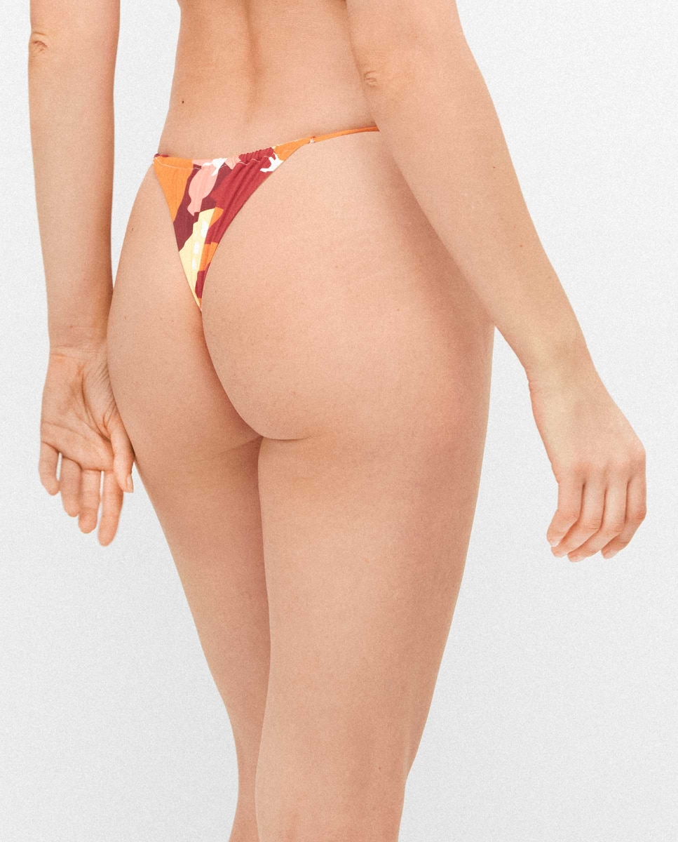 Cueca Biquíni Ajustável nas Laterais Multicolor-3