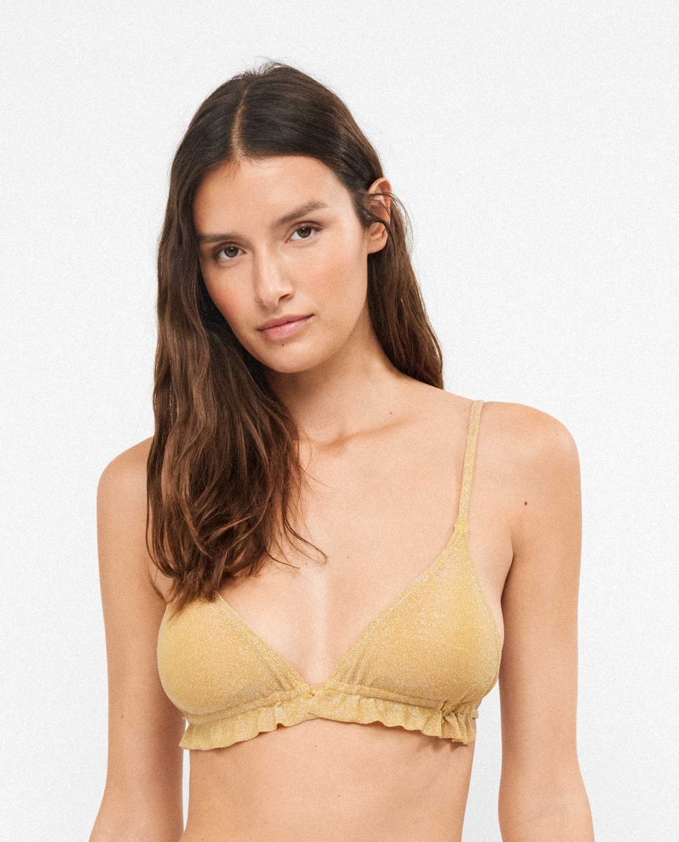 Imagem 0 de Top Biquíni Triangular sem Aros e Foam Amovível