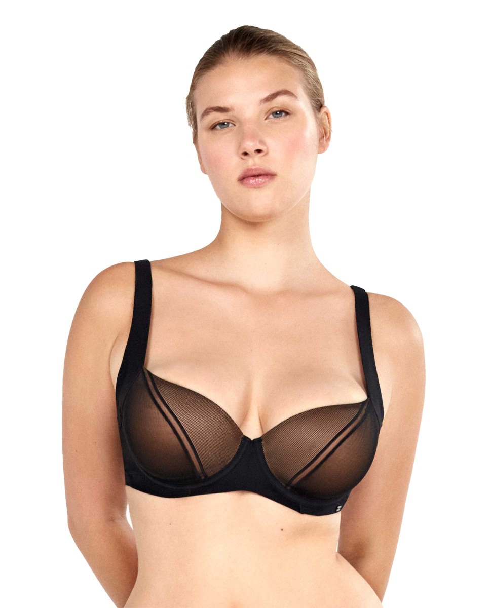 Soutien com Aro e Foam Preto-1