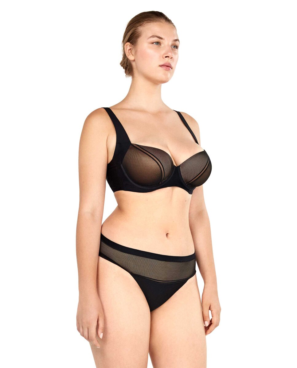 Soutien com Aro e Foam Preto-2