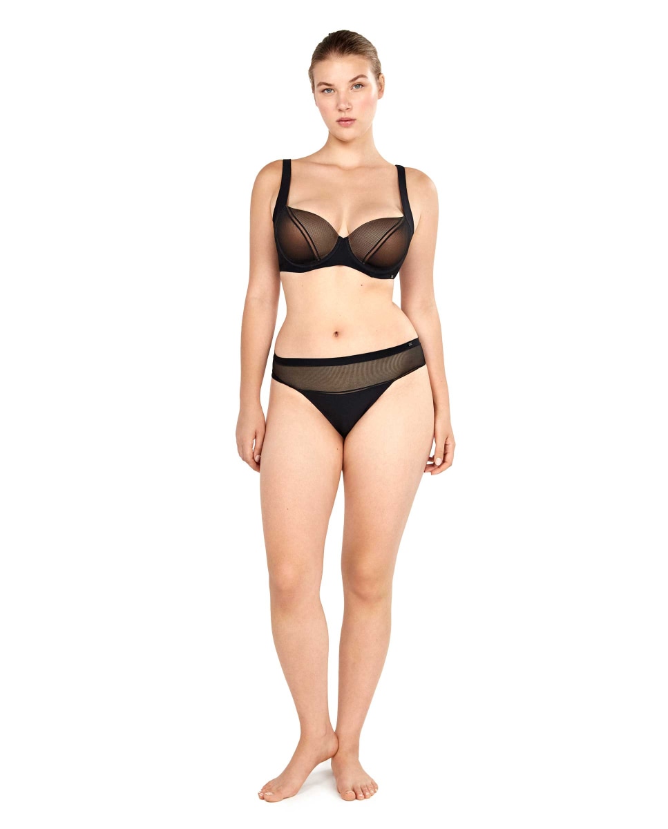 Soutien com Aro e Foam Preto-5
