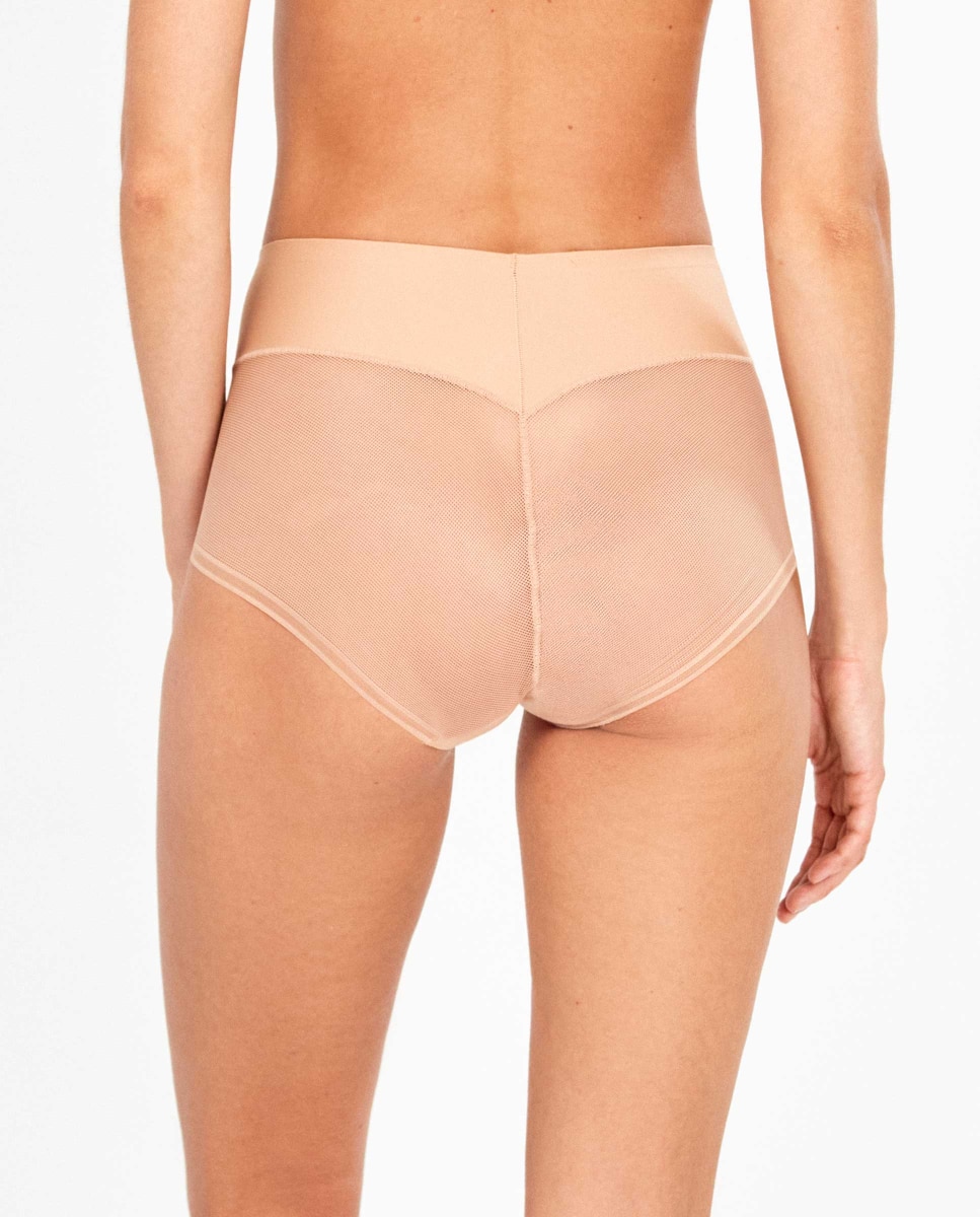 Cueca de Cintura Alta Termofusionada Pele-3