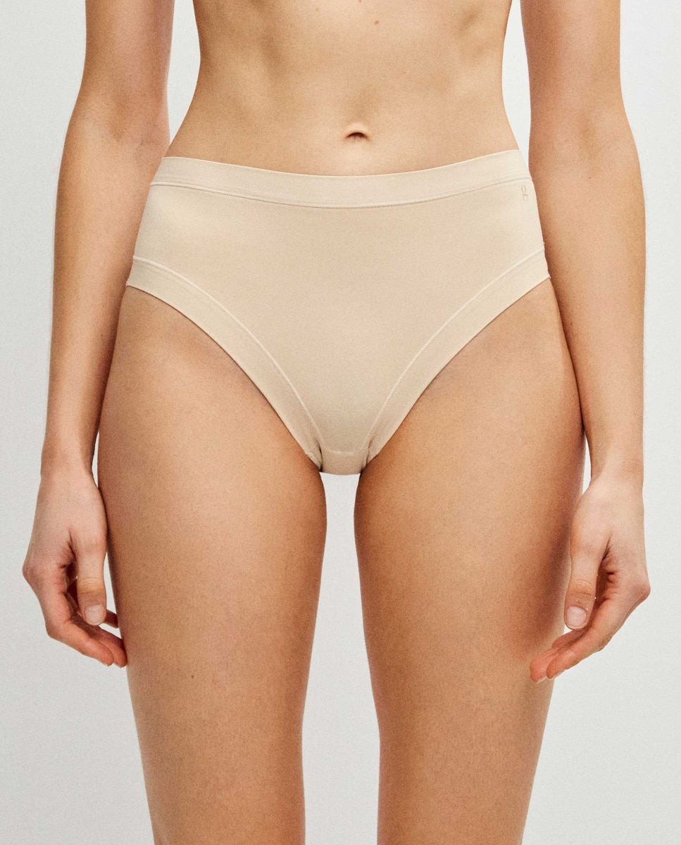 Imagem 0 de Cueca Alta de Microfibra com Higiénico 100% Algodão