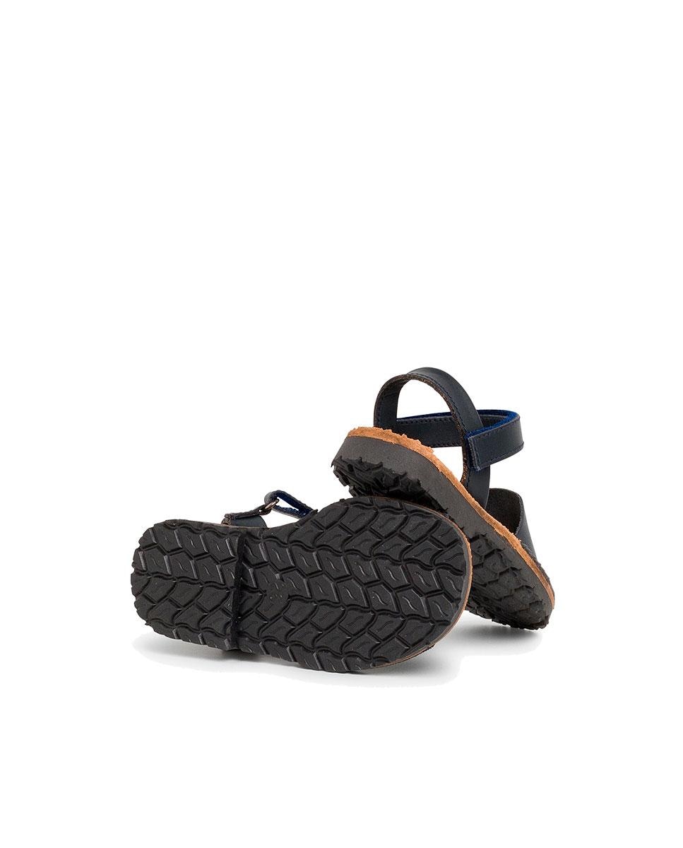 Menorquinas Avarcas Napa com Velcro Azul-marinho-3