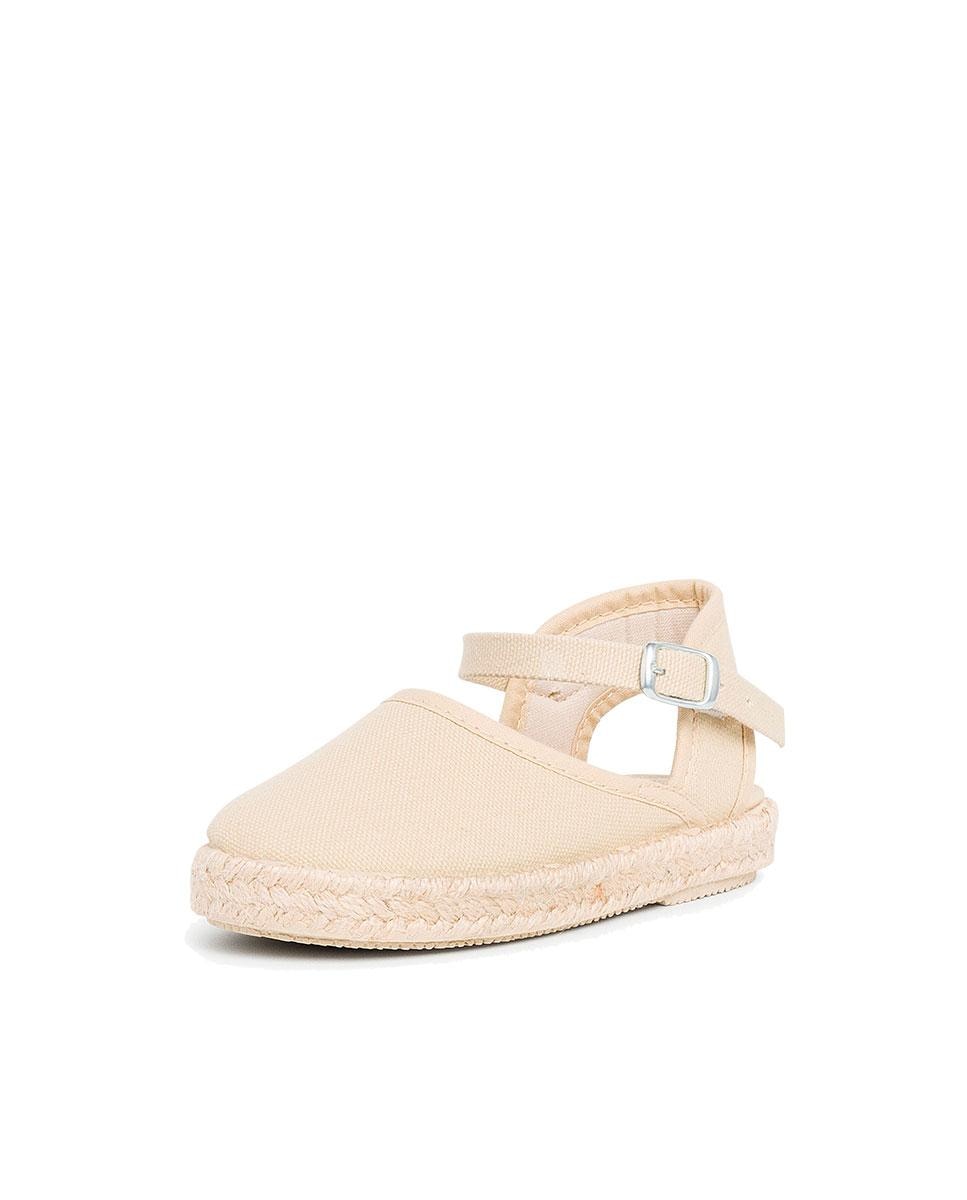 Alpercatas Infantil com Fivela Pisamonas Bege-2