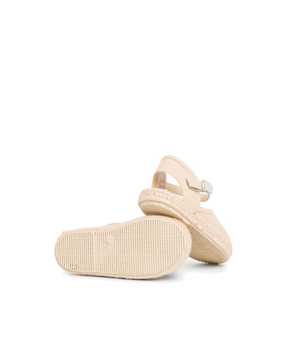 Alpercatas Infantil com Fivela Pisamonas Bege-3