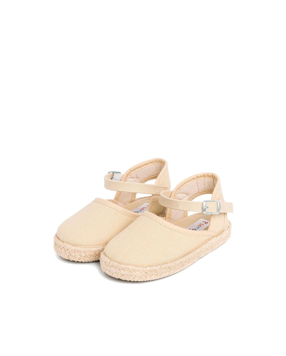 Alpercatas Infantil com Fivela Pisamonas Bege-4