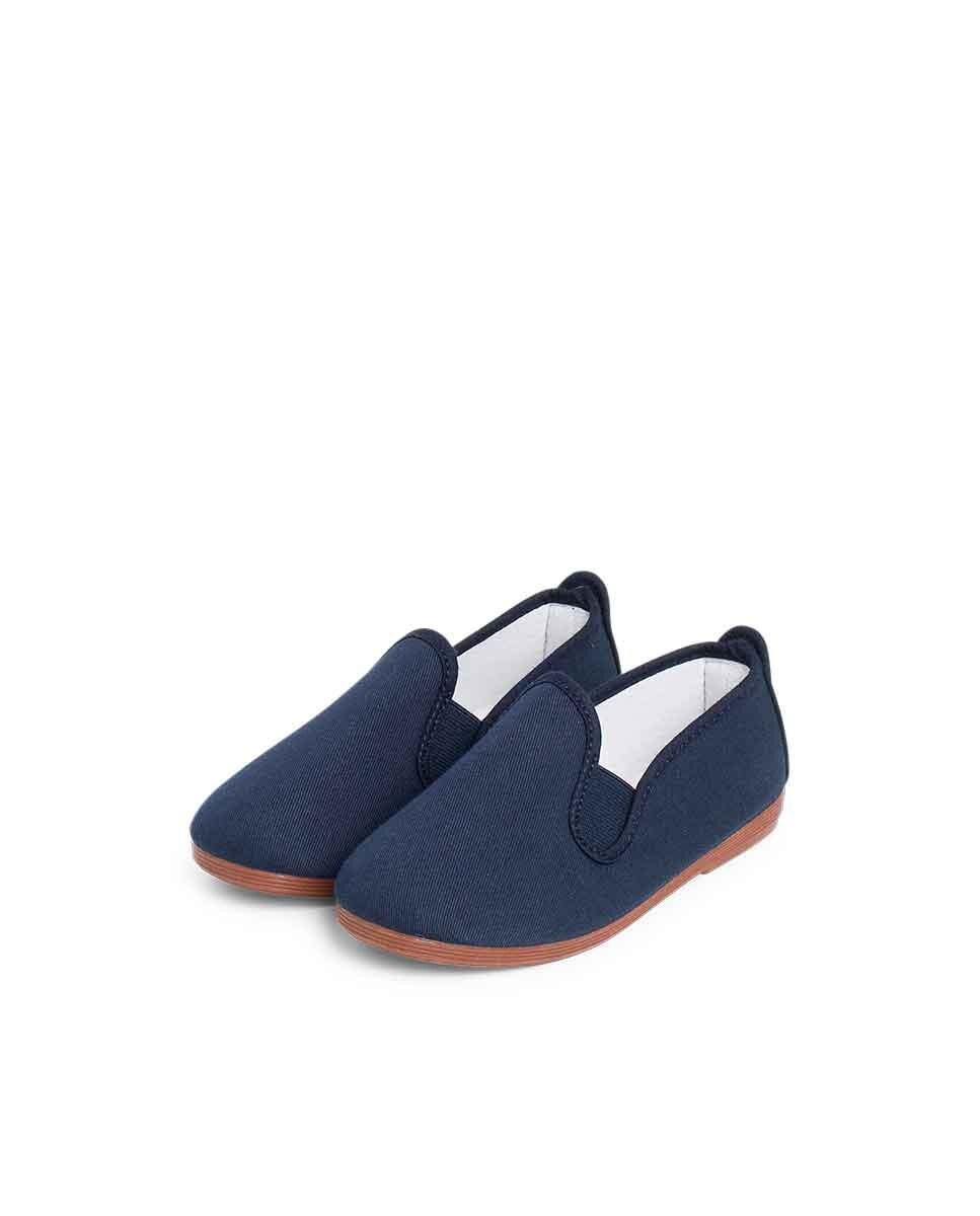 Sapatilhas de Lona Infantil Kung-fu Camping Azul-marinho-4