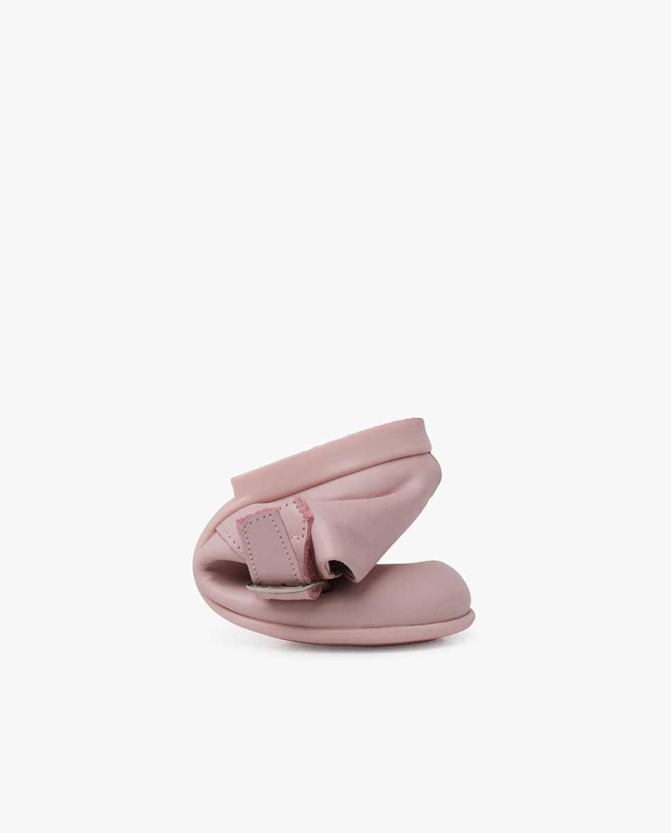 Merceditas de Bebé Pele Hebilla Rosa-claro-5