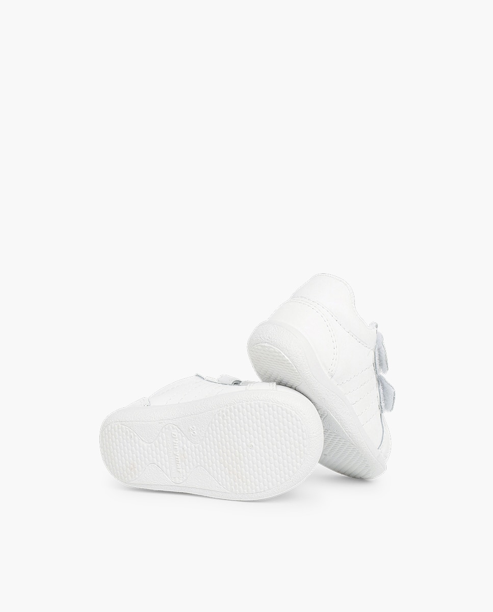 Sapatilhas Desportivas para Bebé com Fecho Duplo de Velcro Pisamonas Branco-2