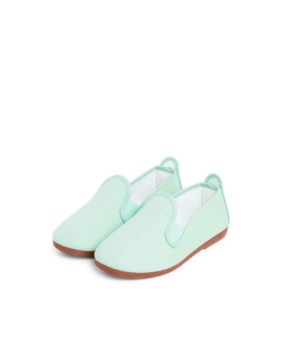 Sapatilhas de Lona Infantil Kung-fu Camping Verde-4