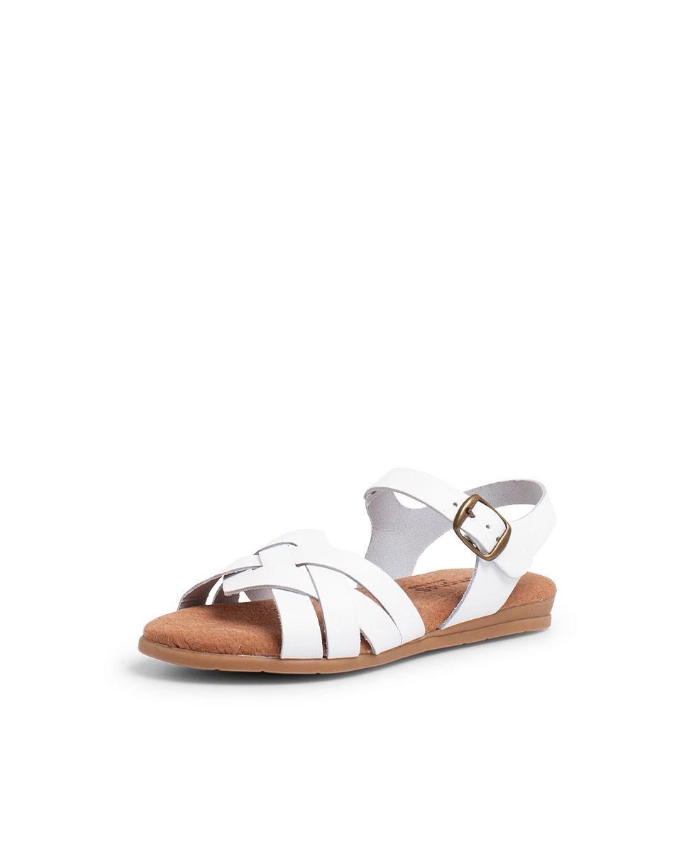 Sandálias Fechadas Infantil com Palmilha de Gel Branco-2