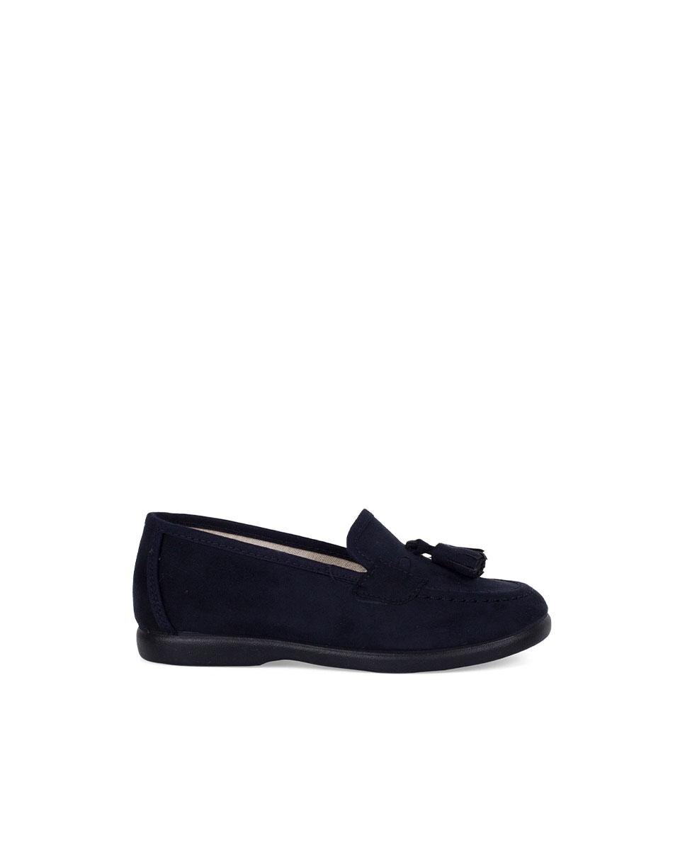 Imagem 0 de Mocassins Infantil com Pompom em Serratex