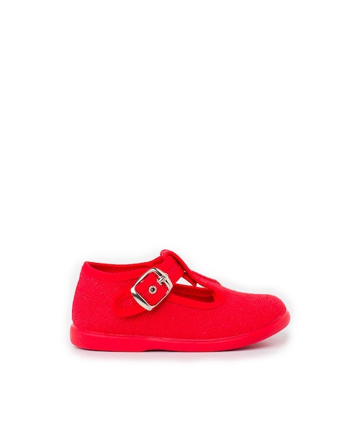 Imagem 0 de Sapatos Pepito para Bebé de Linho com Fivela