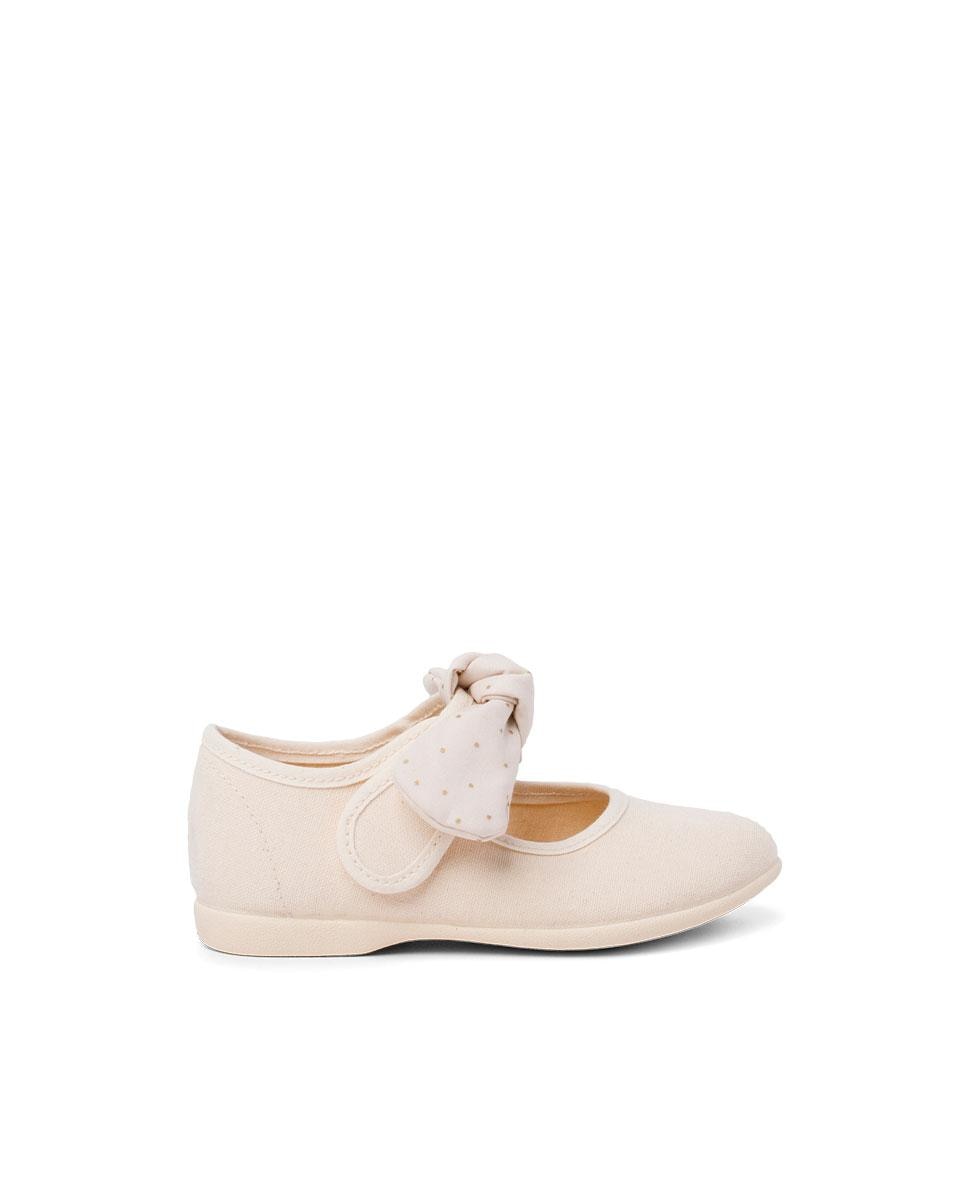 Imagem 0 de Merceditas de Bebé de Lona com Velcro