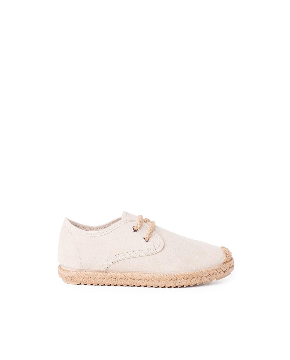 Imagem 0 de Sapatos de Cordões Infantil com Sola de Juta