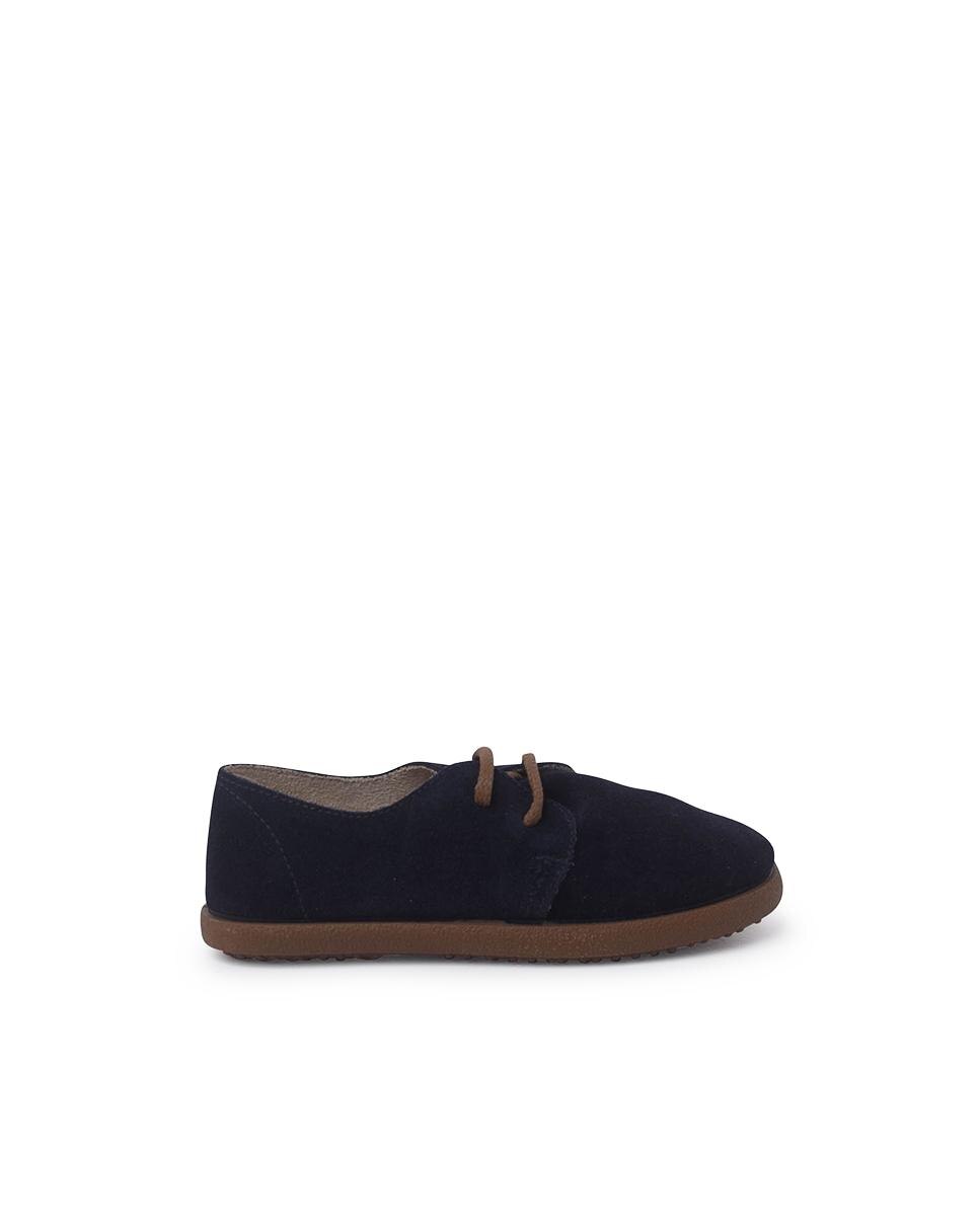 Imagem 0 de Sapatos de Cordões em Pele Camurça Infantil