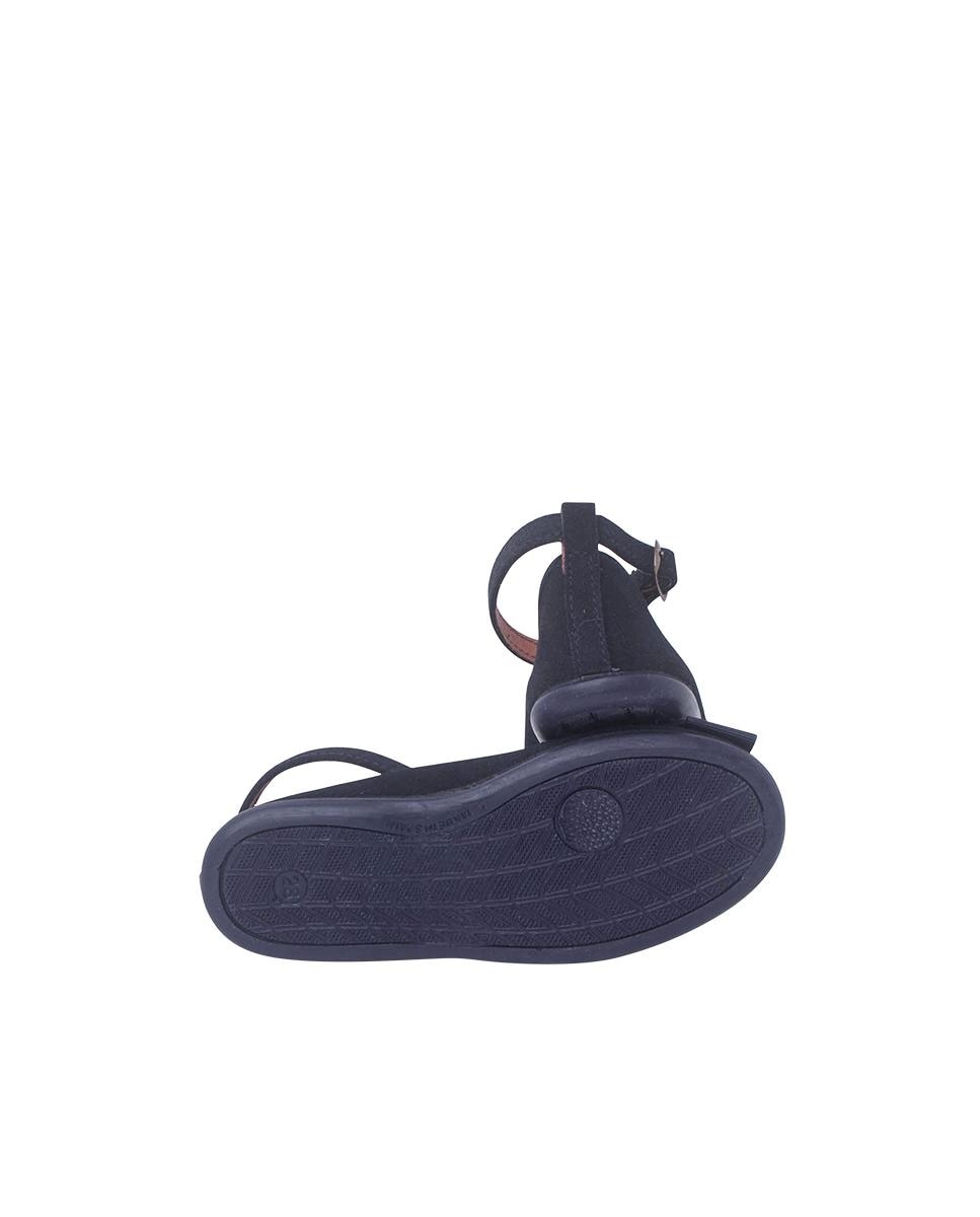 Sabrinas Infantil de Pele com Pulseira Pisamonas Azul-marinho-2