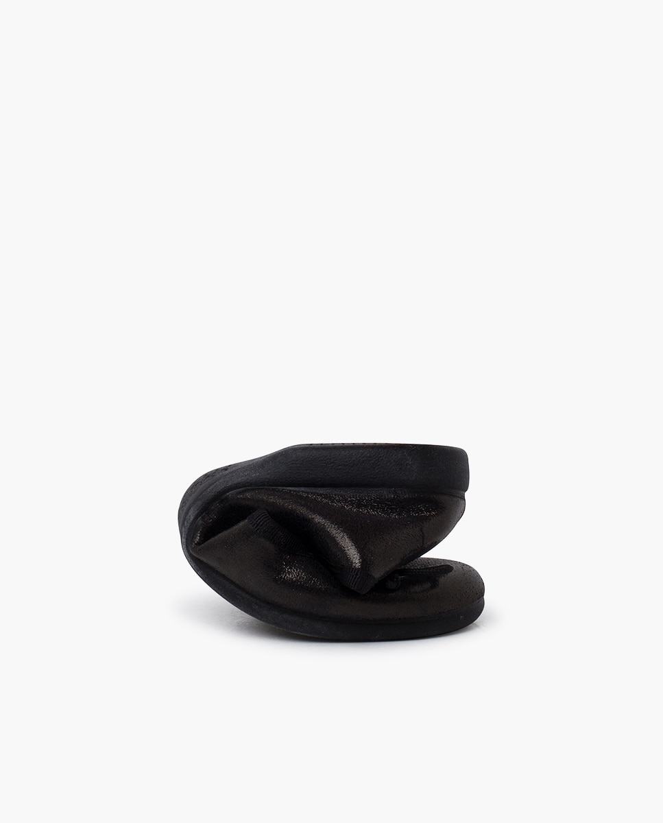 Sabrinas Infantil com Brilho e Laço Preto-5