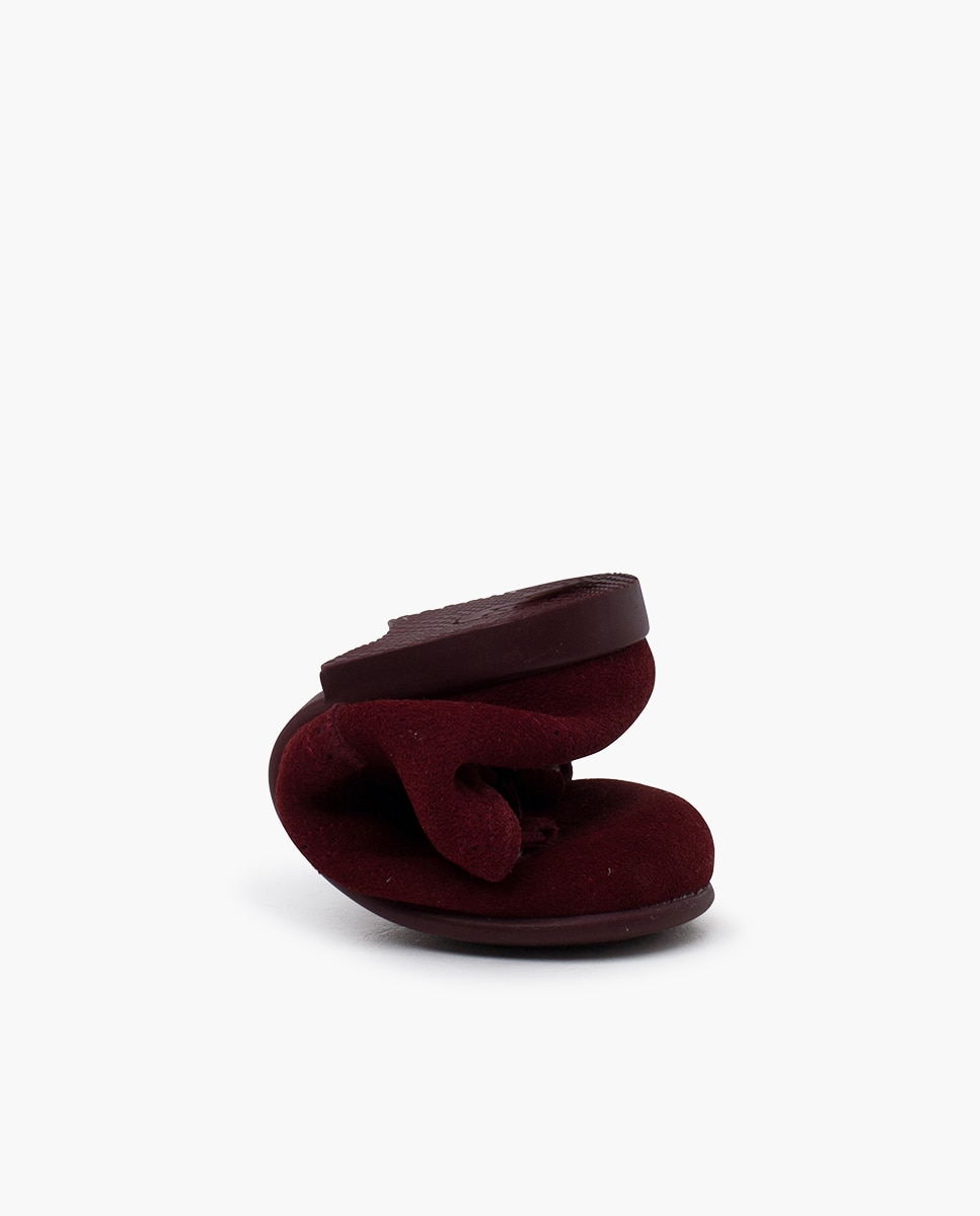 Sapatos de Atacadores e Bluchers de Bebé / Sapato Inglês em Camurça Pisamonas Bordeaux-5