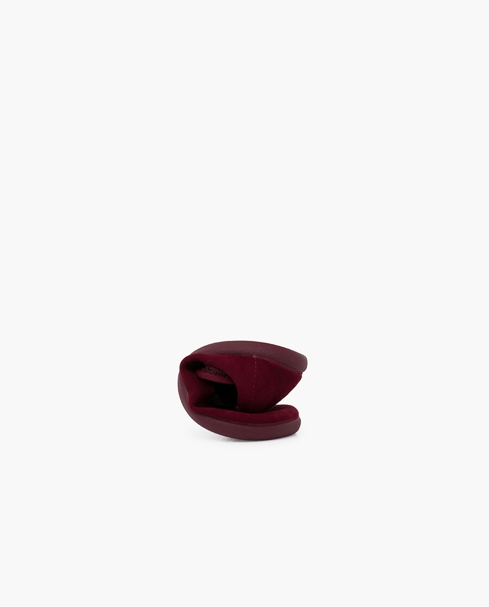 Merceditas Barefoot Serratex com Velcro Pisamonas Bordeaux-5