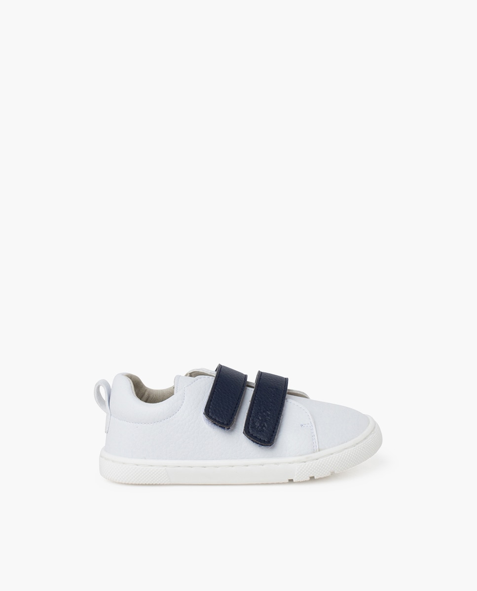 Imagem 0 de Sapatilhas de Lona Infantil Barefoot com Tiras Adherentes Intercambiáveis