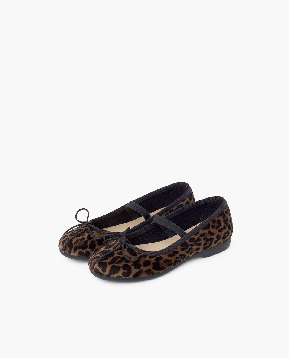 Merceditas de Elástico Animal Print Pisamonas Estampado-3