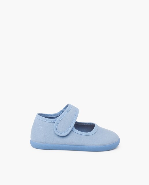 Imagem 0 de Merceditas Infantil Barefoot de Lona com Velcro