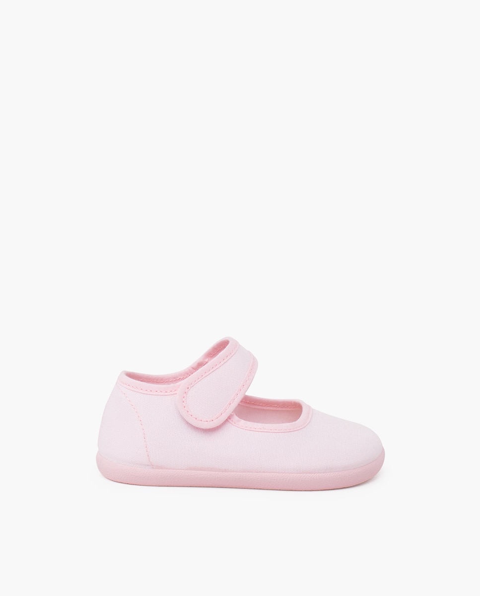 Imagem 0 de Sapatos de Presilha Infantil Barefoot de Lona com Velcro Largo