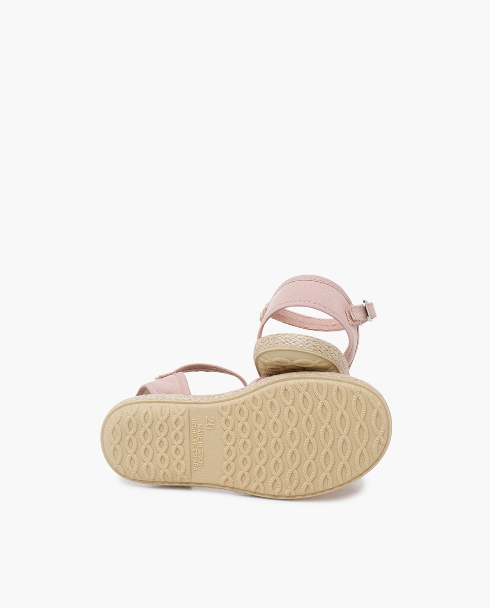 Alpercatas Rasas com Bordado de Estrela Rosa-claro-2