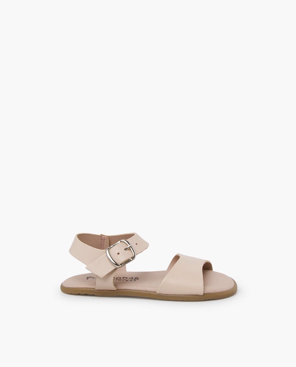 Imagem 0 de Sandálias Abertas Infantil Barefoot Lisas Fivela