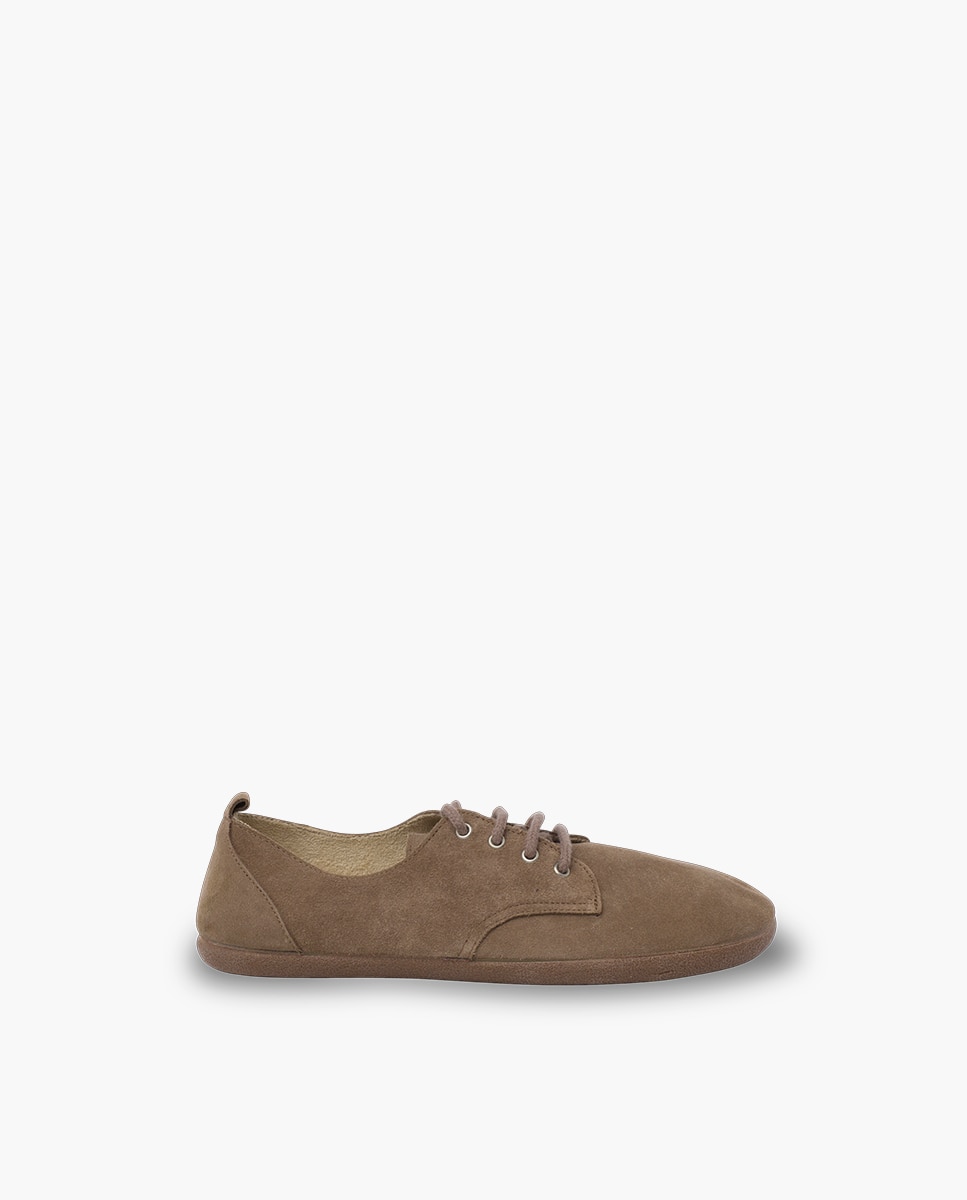 Imagem 0 de Sapatos de Cordões e Bluchers Infantil Blucher Cordões Barefoot em Camurça