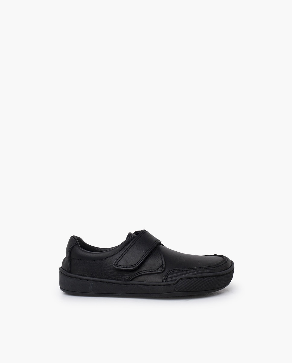 Merceditas Colegiais Barefoot de Pele Preto-1